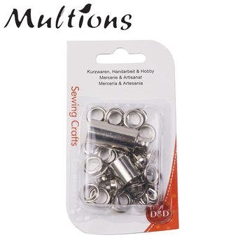 1 Set High Quality Handmade Metal Eyelets Set with Grommet for Leathercraft Repair Scrapbooking DIY Leather Clothes Accessories